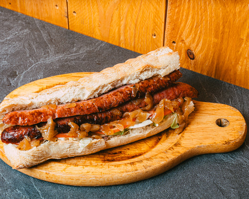 Sandwich gourmand – Saucisse de Toulouse
