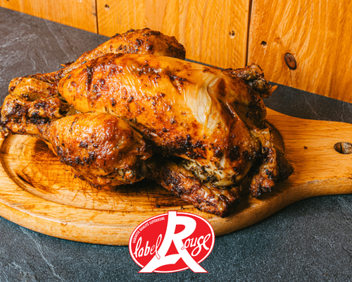 Poulet fermier label rouge
